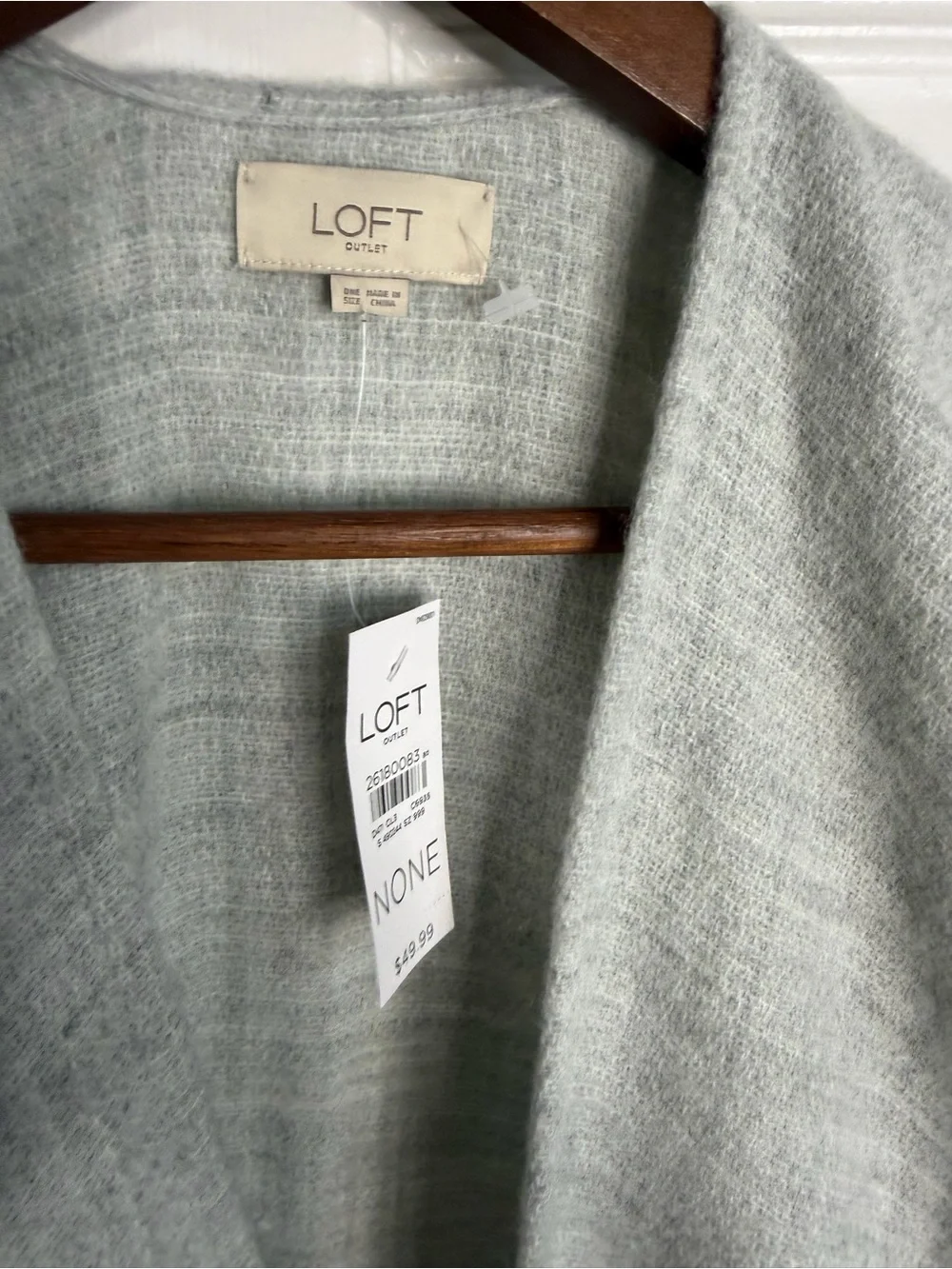 LOFT auletWomens Open Front Poncho (One Size) NWT